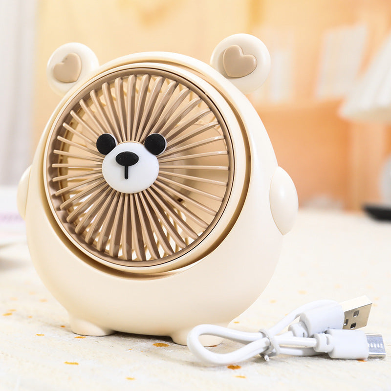 Fashion Cute Dog Desktop Electric Fan