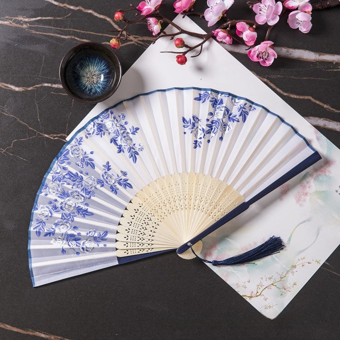 Retro Chinese Style Folding Fan