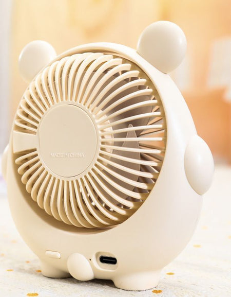 Fashion Cute Dog Desktop Electric Fan