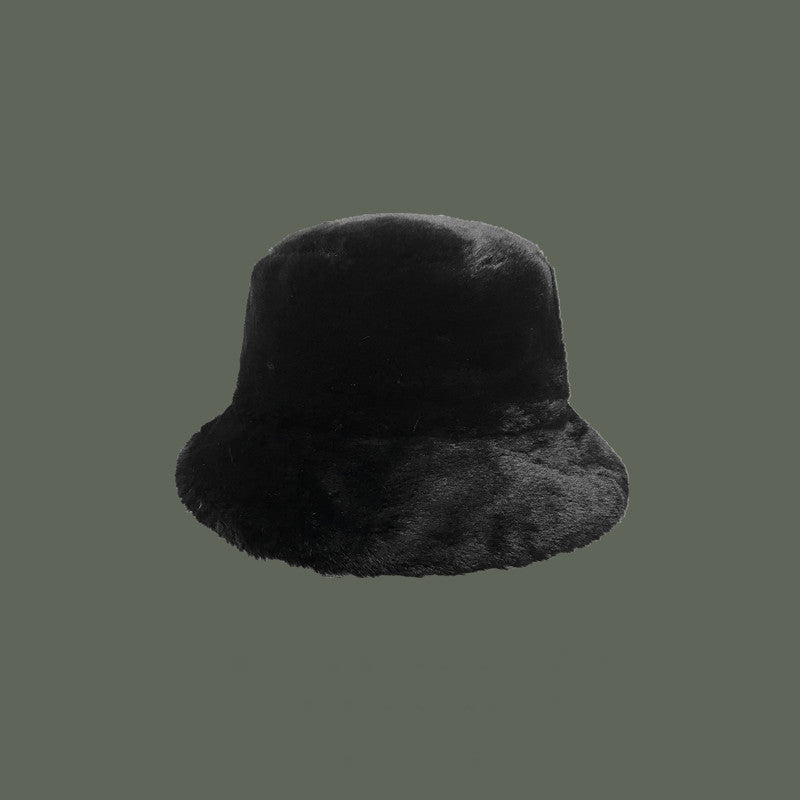 Plush basin hat Korean hat