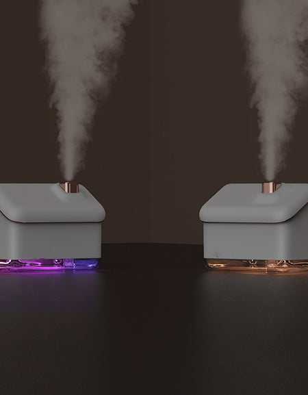 Air Humidifier Essential Oil Diffuser 300ML Ultrasonic Mist Maker Fogger Humidifier LED Lamp Aroma Diffuser Electric