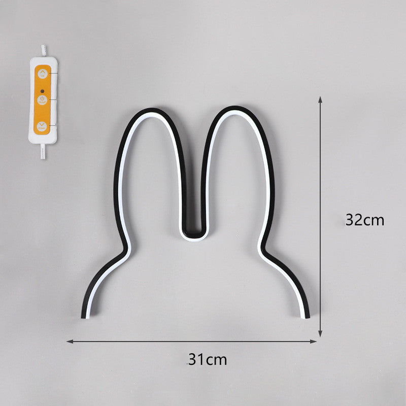 Led Rabbit Large Creative Night Light