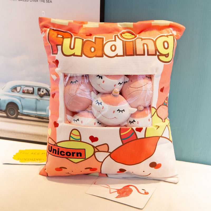 Net red snack pillow Japanese cat cute doll