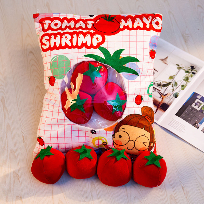 Net red snack pillow Japanese cat cute doll