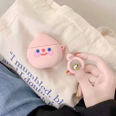 Avocado cartoon earphone set