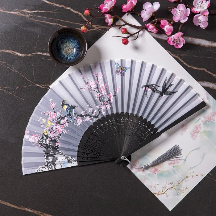 Retro Chinese Style Folding Fan