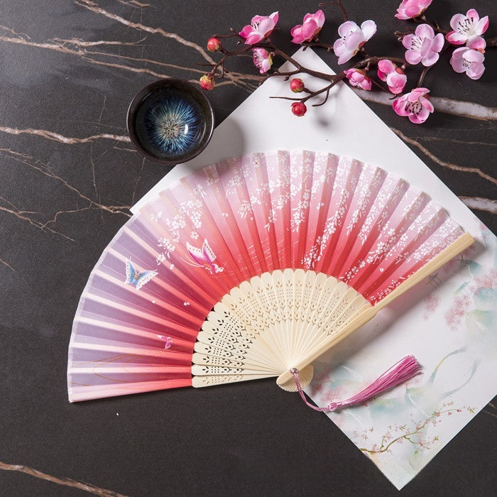 Retro Chinese Style Folding Fan