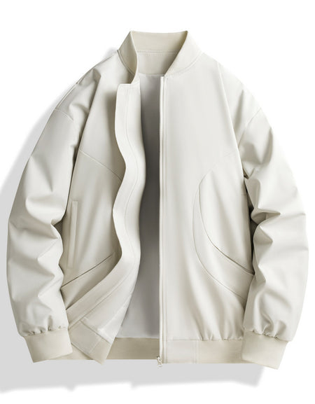 Casual Plus Size Loose Cardigan Baseball Uniform Jacket