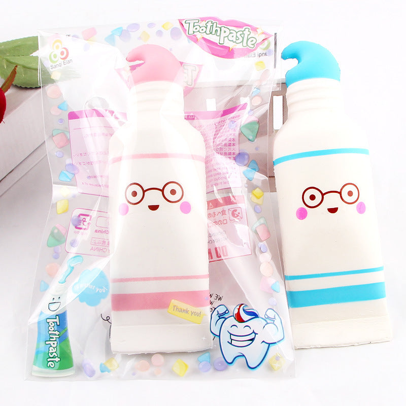 Simulated toothpaste fine packaging slow rebound decompression toy