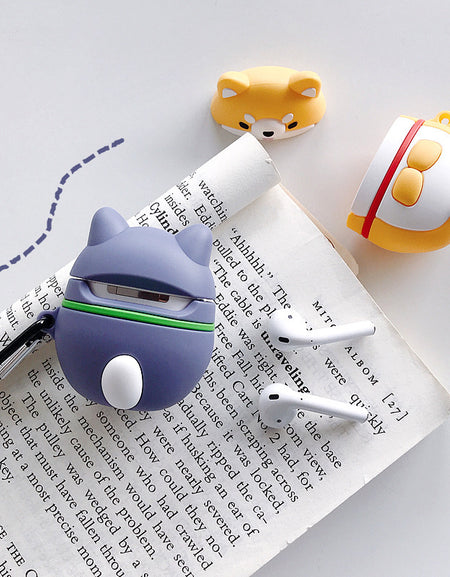 Compatible with Apple, Cute Shiba Inu Headphones Set