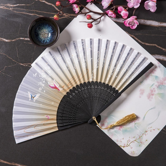 Retro Chinese Style Folding Fan