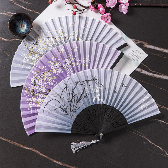 Retro Chinese Style Folding Fan