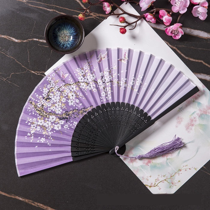 Retro Chinese Style Folding Fan