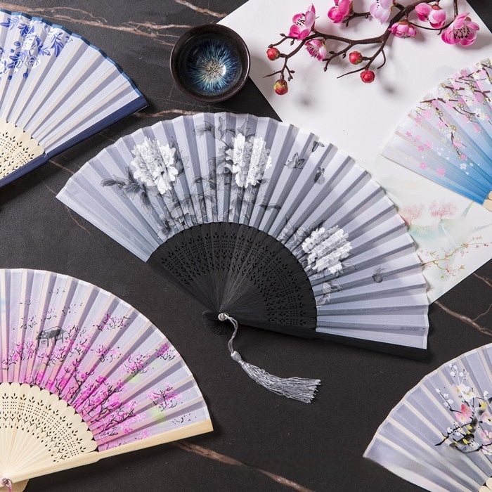 Retro Chinese Style Folding Fan