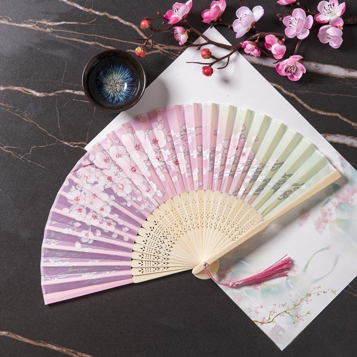 Retro Chinese Style Folding Fan