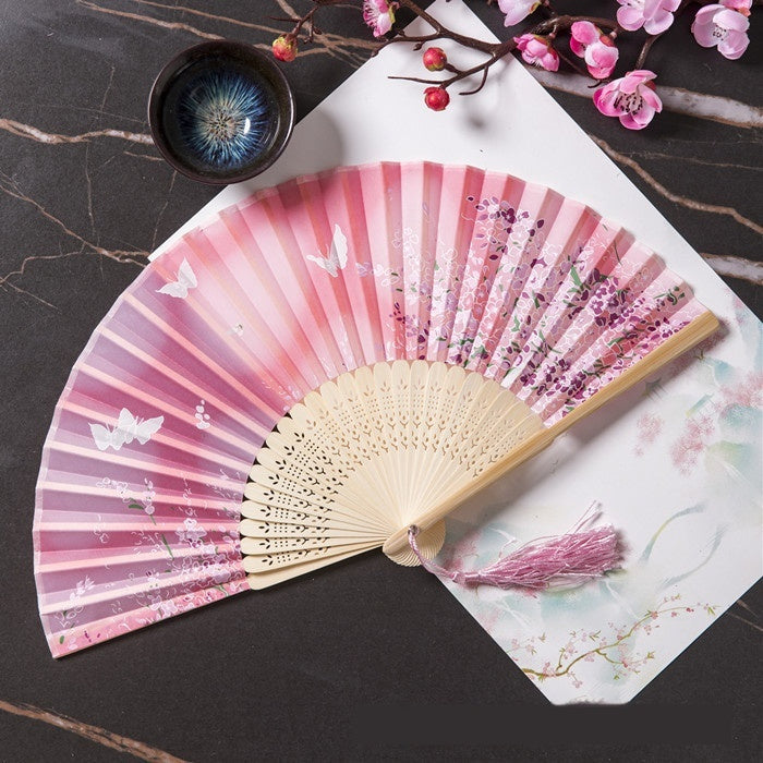 Retro Chinese Style Folding Fan