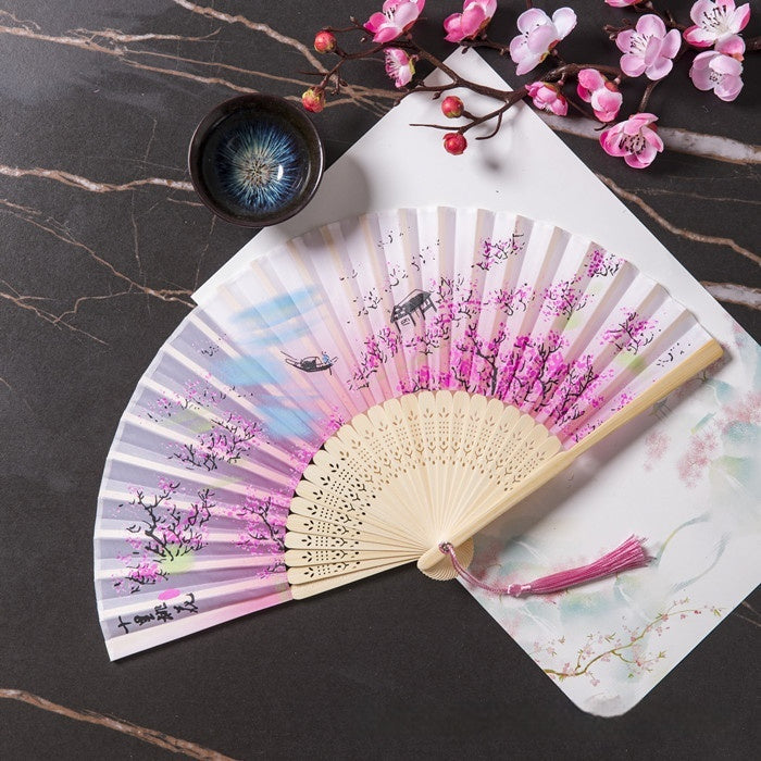 Retro Chinese Style Folding Fan