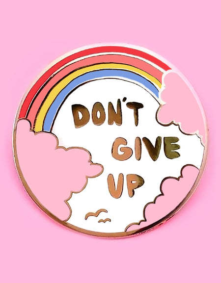 Kawaii Inspirational Rainbow Badge