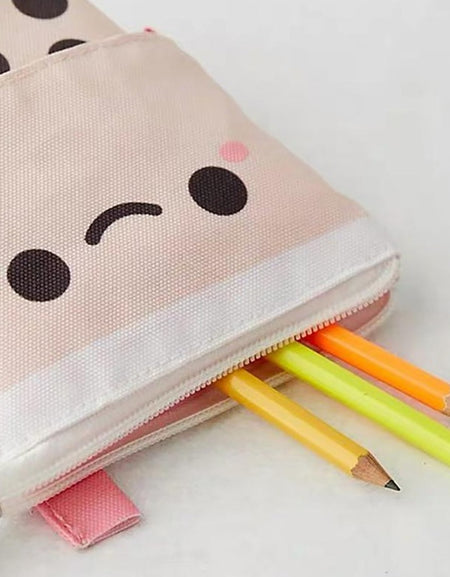 Kawaii Boba Tea Pencil Case