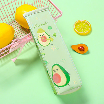 Kawaii Avocado Pencil Case