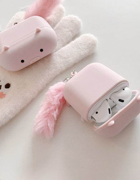 Kawaii Piggy Airpods Case