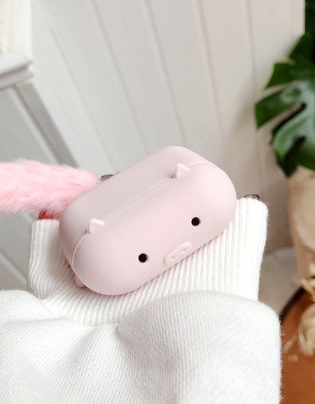 Kawaii Piggy Airpods Case