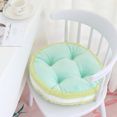 Kawaii Macaron Seat Cushion