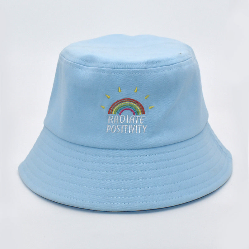 Kawaii Rainbow Bucket Hat