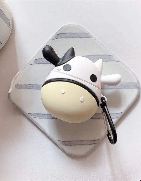 Kawaii Cow Airpods Case (1/2)