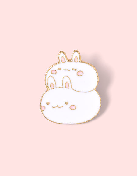 Kawaii Little Fat Rabbit Pin