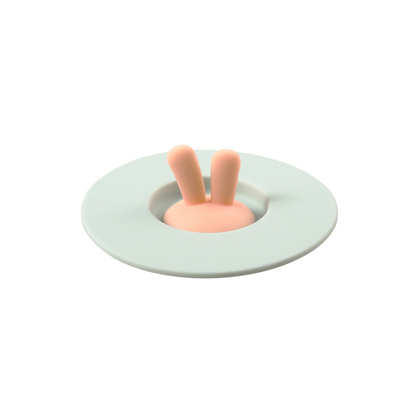 Kawaii Bunny Silicone Cup Lid