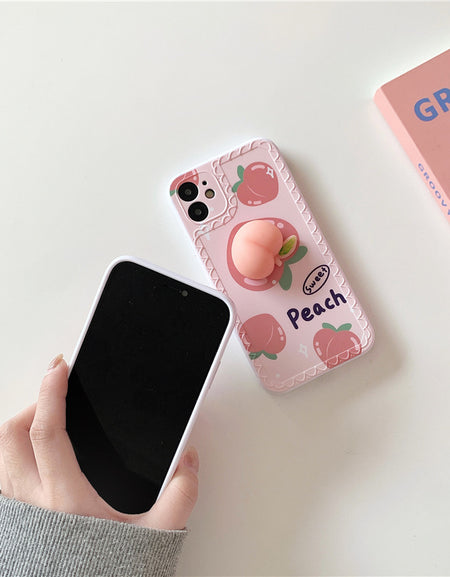 Kawaii Peach Phone Case