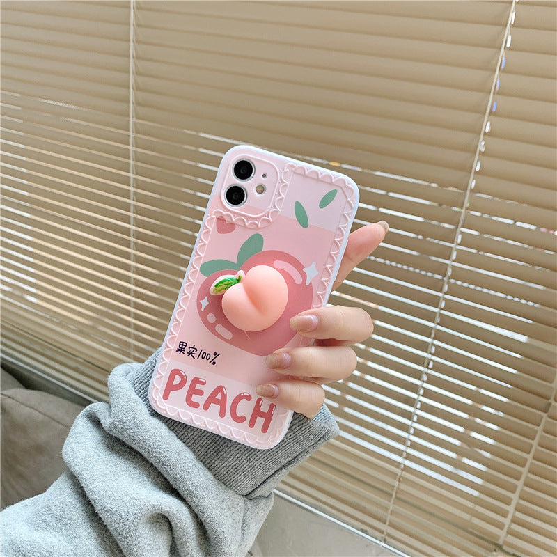 Kawaii Peach Phone Case