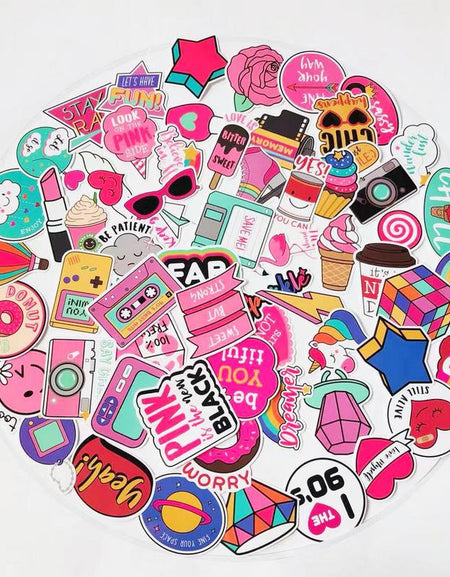 Kawaii Girly Stickers (61 pcs)
