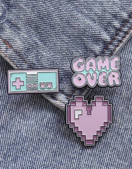 Kawaii Game Console Pins