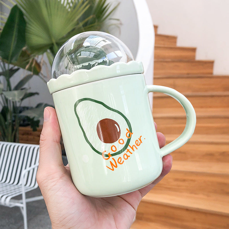 Pastoral Animal Micro Landscape Ceramic Cup