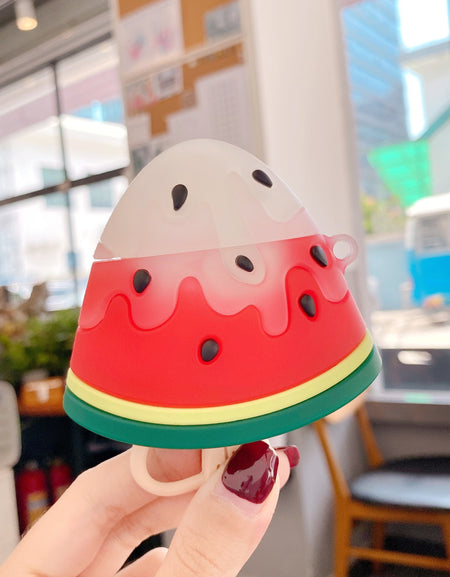 Kawaii Watermelon AirPods Case