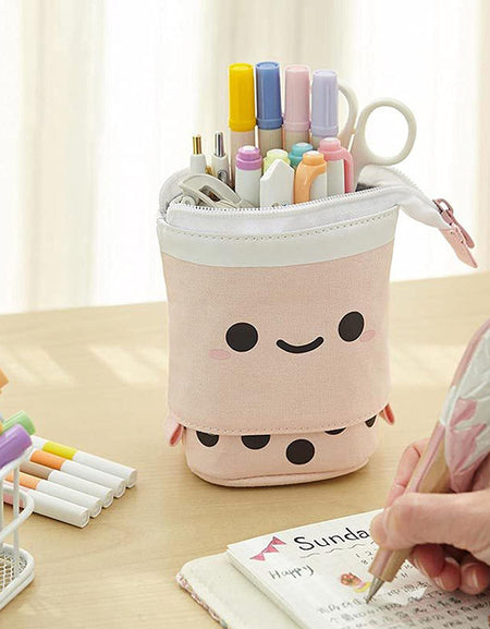 Kawaii Boba Tea Pencil Case