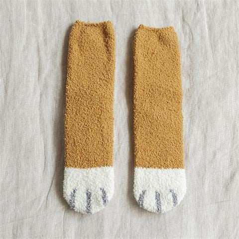 Kawaii Thick Cat Socks