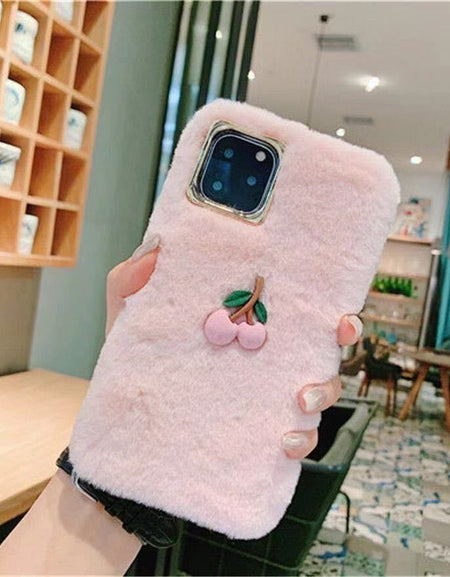 Kawaii Warm Cherry Phone Case