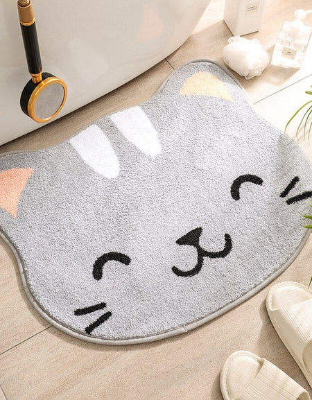 Kawaii Shiba/Cat Comfort Rug