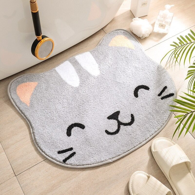 Kawaii Shiba/Cat Comfort Rug
