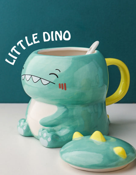 Kawaii Ceramic Dinosaur Mug