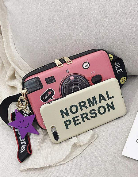 Kawaii Camera Shoulder Bag - BlossomMemento