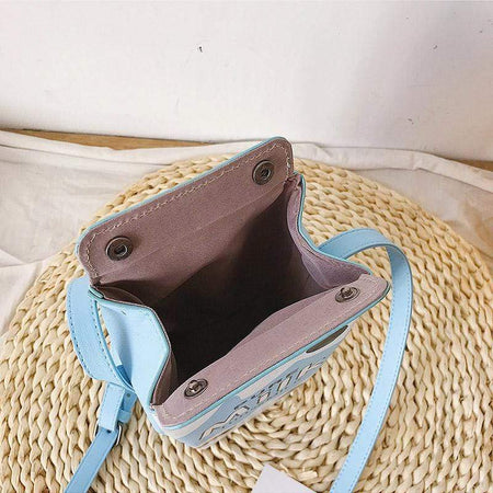 Kawaii Milk Box Shoulder Bag - BlossomMemento