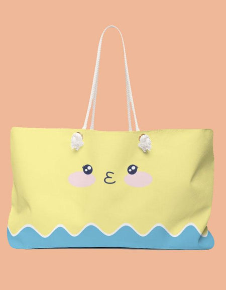 Kawaii Blushy Beach Bag - BlossomMemento