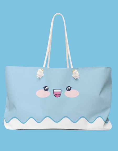 Kawaii Happy Beach Bag - BlossomMemento