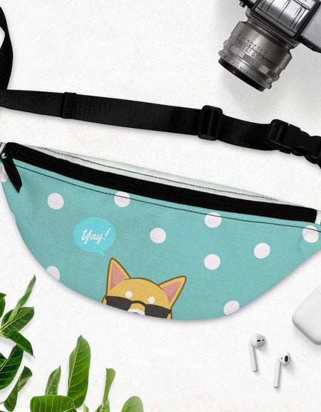 Kawaii Shiba Fanny Pack - BlossomMemento