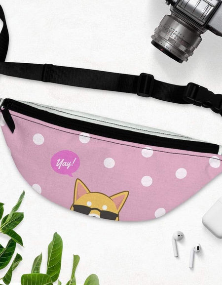 Kawaii Shiba Fanny Pack - BlossomMemento