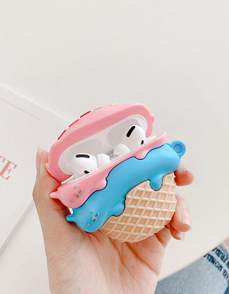 Kawaii Ice Cream Cone Airpods (1/2/Pro)